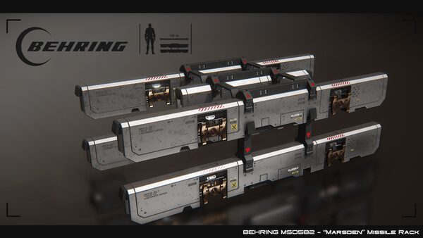 MSD-582 Missile Rack