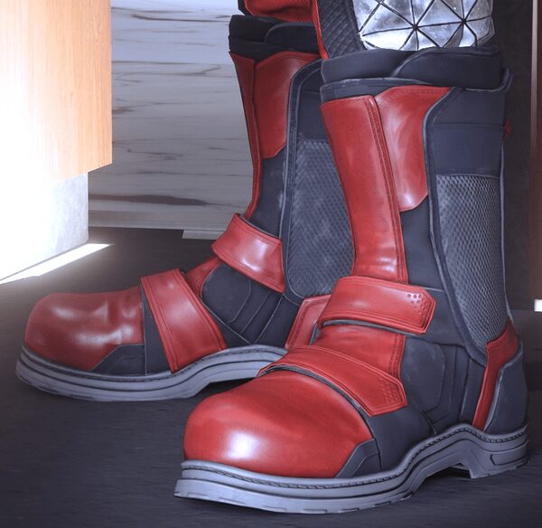 UrbEx Boots Scarlet