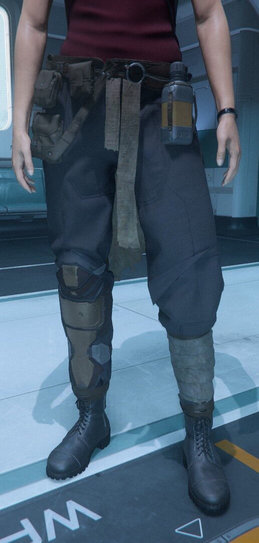 Restored Pants Brown