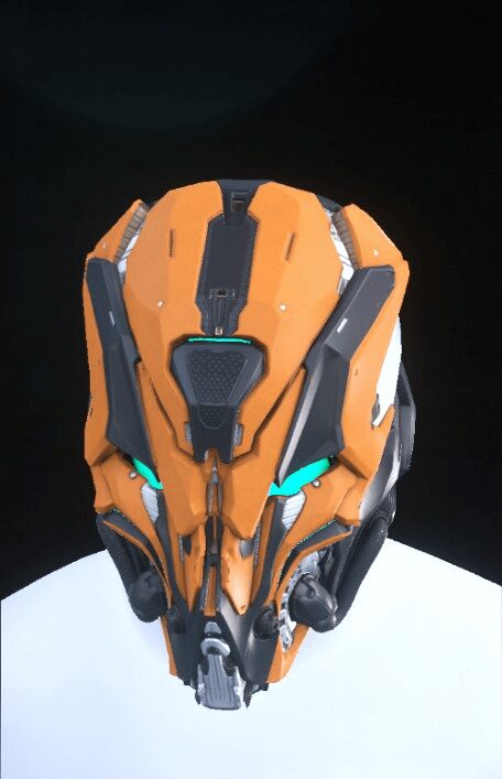 Morningstar Helmet Orange