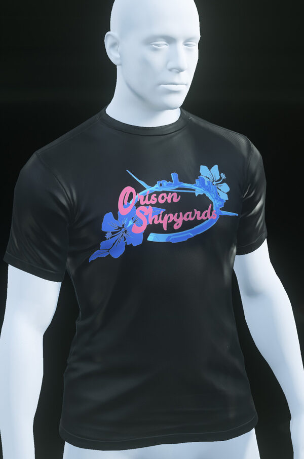 Orison Shipyards T-Shirt Black