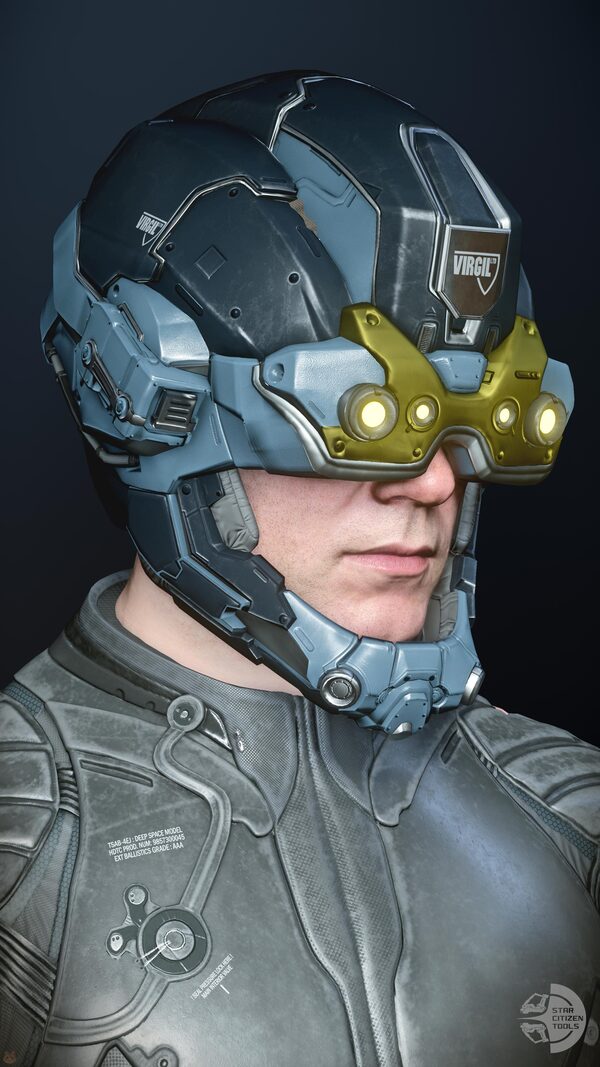 Argus Helmet Gold/Grey/Black