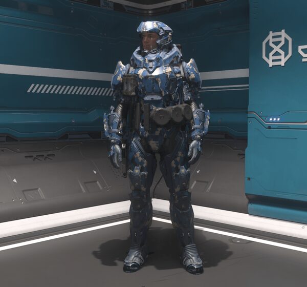 DCP Armor Helmet Cobalt Camo