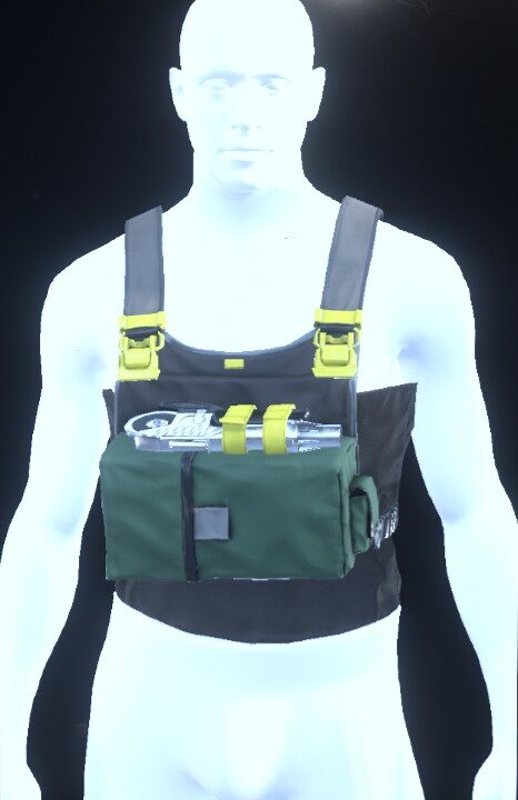 ClipVest Work Harness Green