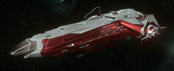 Carrack Red Alert Livery