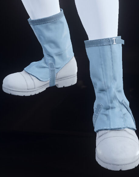 Gilick Boots White / Teal