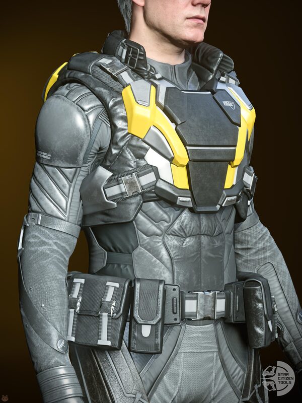 TrueDef-Pro Core Black/Silver/Yellow