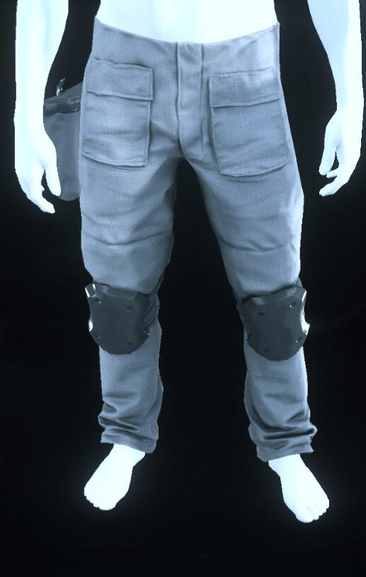 Clempt Pants White