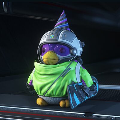 Pico the Penguin Party Animal Green Plushie