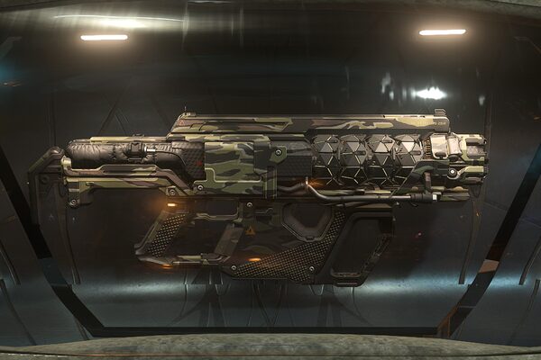 Quartz "Jungle Camo" Energy SMG