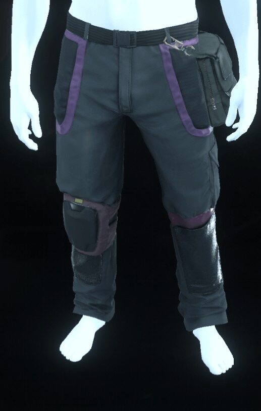 Edgewear Pants Violet