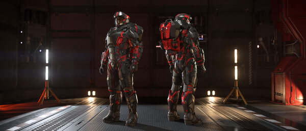 CSP-68H Backpack Red Alert