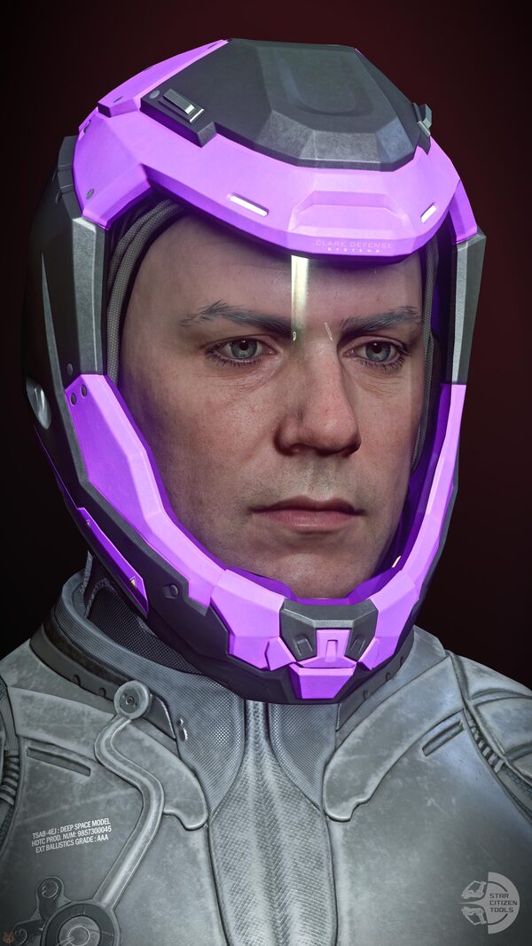 CBH-3 Helmet Purple