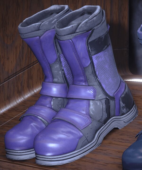 UrbEx Boots Dark Purple