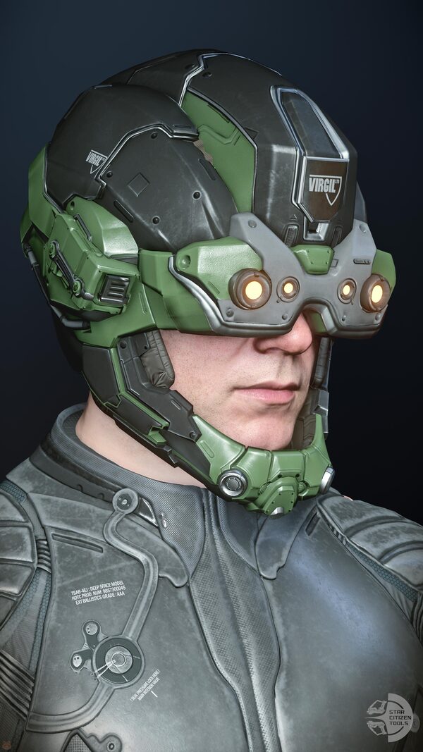 Argus Helmet Grey/Green