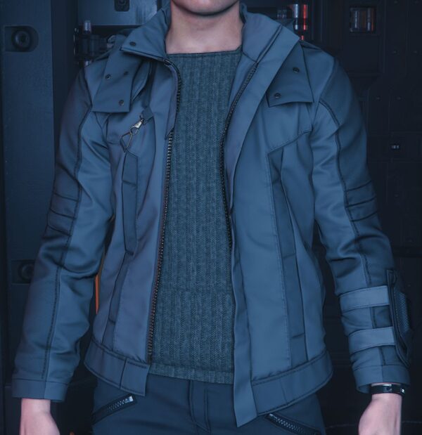 Tuvic Outerwear Jacket Ash