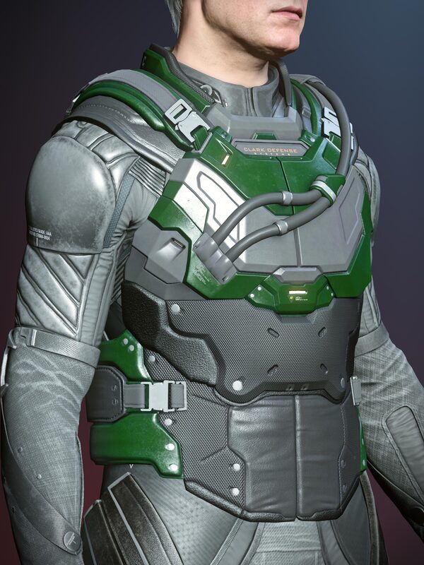 PAB-1 Core Dark Green