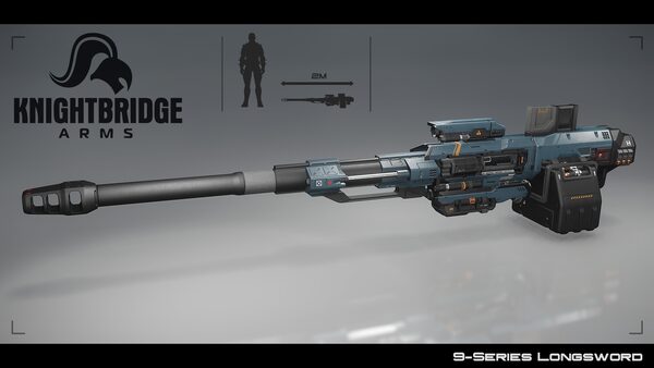 9-Series Longsword Cannon