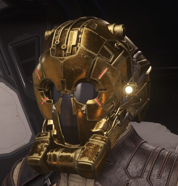 Overlord Helmet Gilded