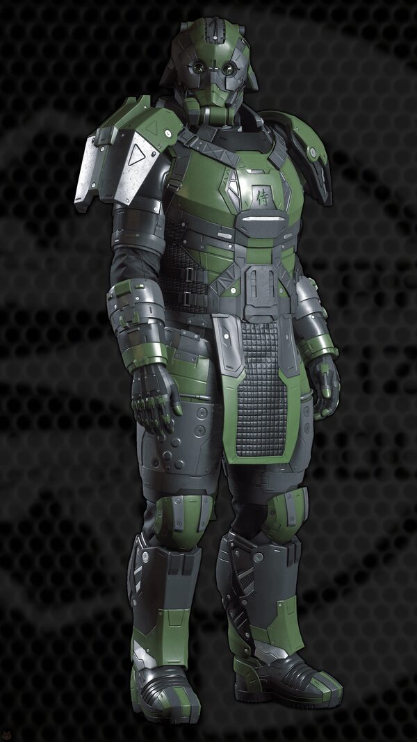 Citadel-SE Arms Dark Green