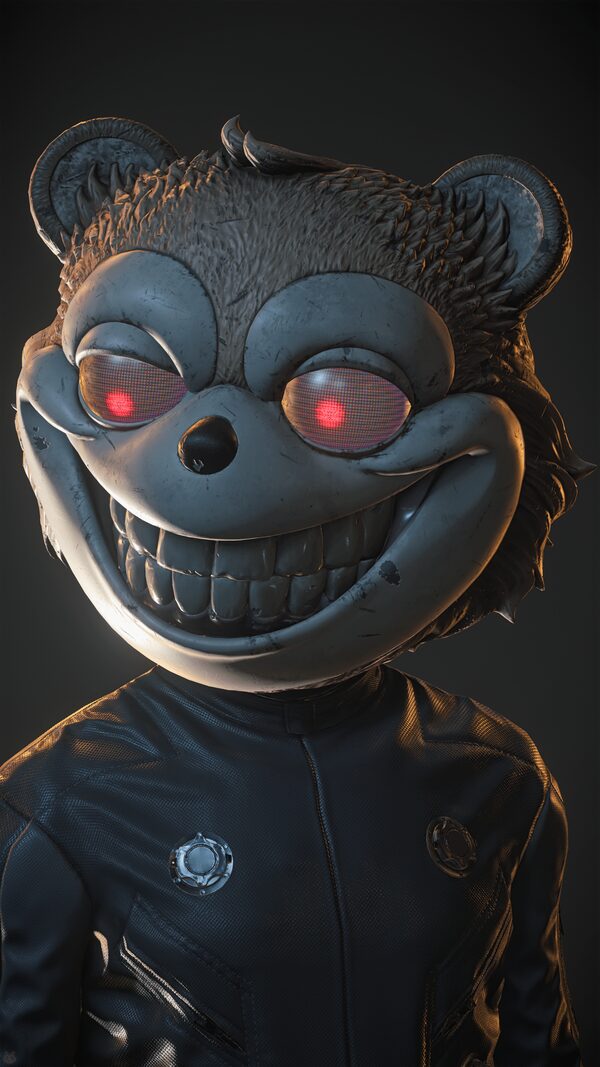 Fieldsbury Dark Bear Helmet