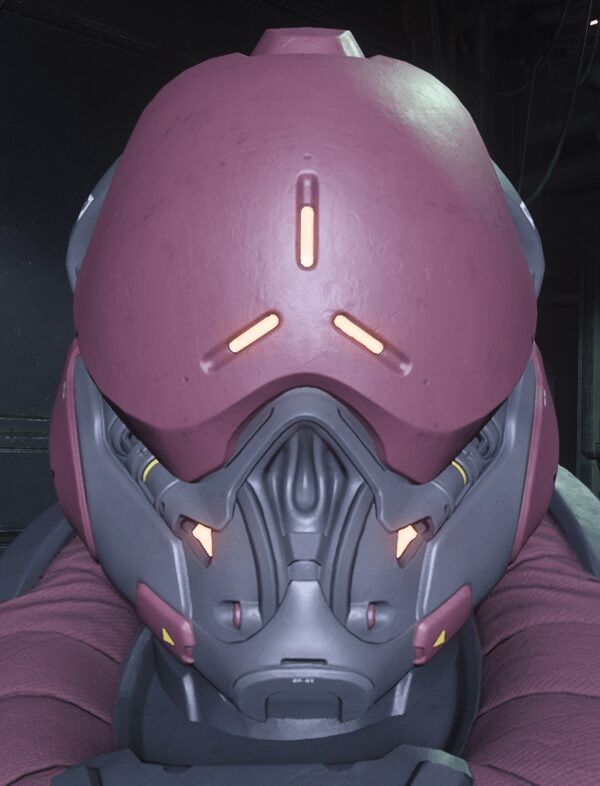 Antium Helmet Maroon