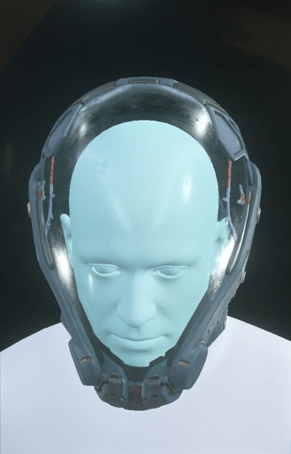 Odyssey II Racing Helmet Blue