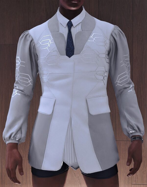 Waldron Jacket White