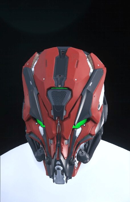 Morningstar Helmet Red