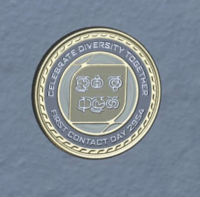 First Contact Day ’54 Coin