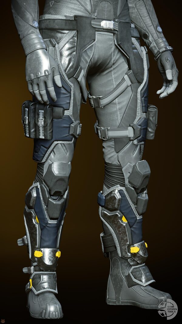 TrueDef-Pro Legs Yellow/Grey