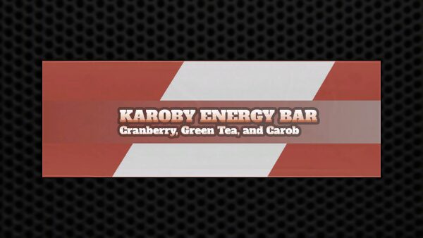 Karoby Energy Bar (Cranberry, Green Tea & Carob)