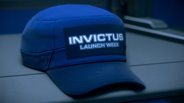 Invictus Hat Blue