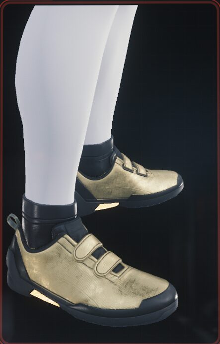Waylite Shoes Gold