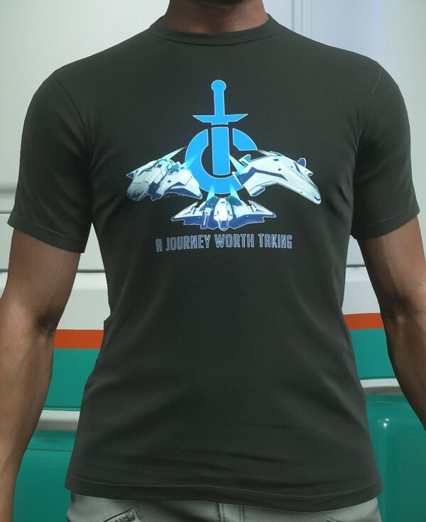 Worthy Journey T-Shirt Black