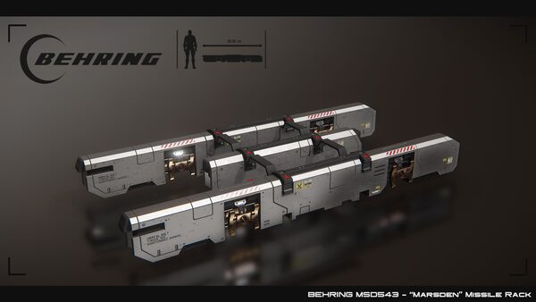 MSD-543 Missile Rack