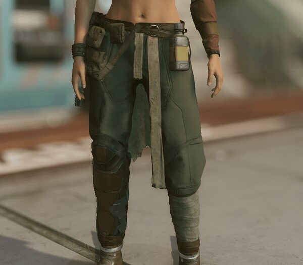 Restored Pants Green