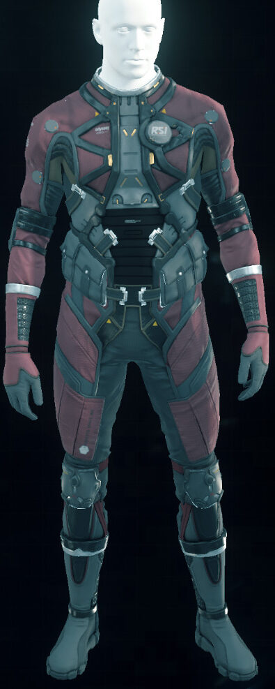 Odyssey II Undersuit Red/Black