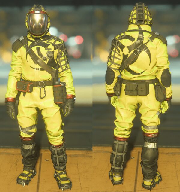 TruBarrier Hazard Suit Hi-Vis Biohazard