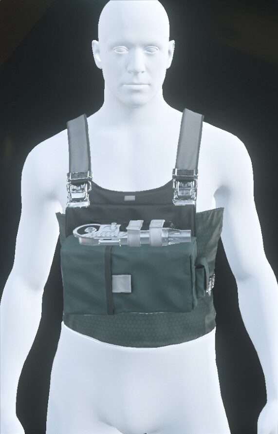 ClipVest Work Harness Aqua