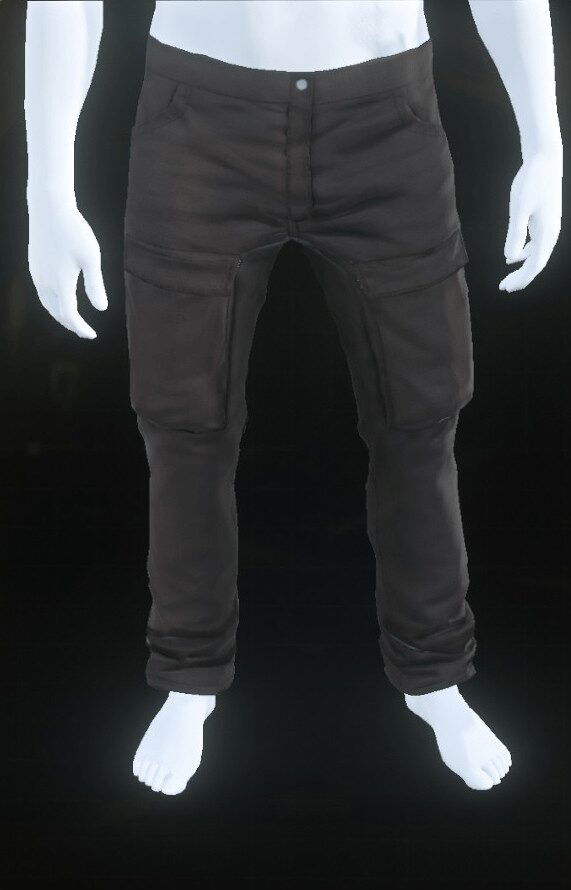 K7 Pants Dark Red