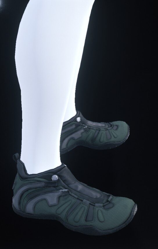 Tona Shoes Dark Green