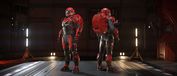 Aril Backpack Red Alert