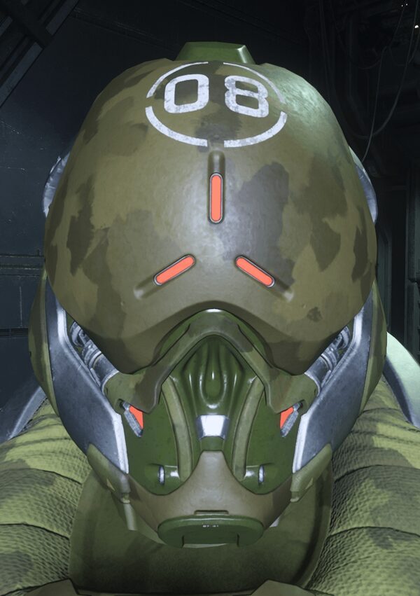 Antium Helmet Moss Camo