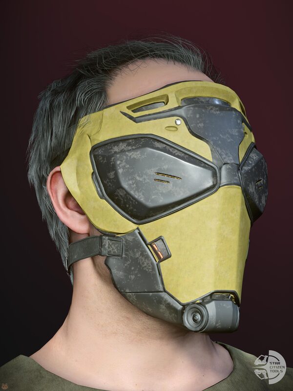 Katla Mask Yellow